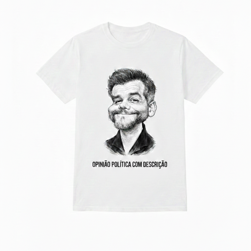 Camiseta Caricatura Dois Pés